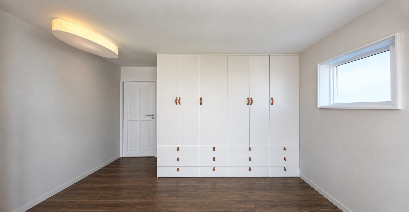 Projection photoréaliste de conception — dressing sur mesure