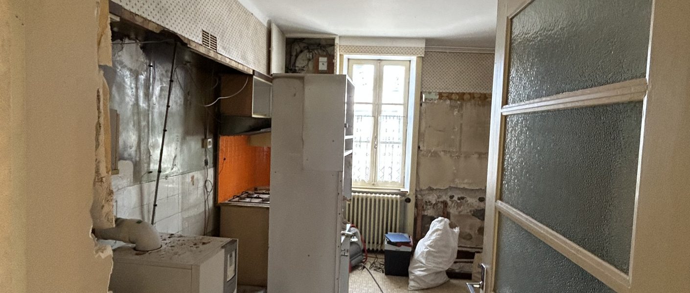 Maison à rénover avant aménagement intérieur à Nantes