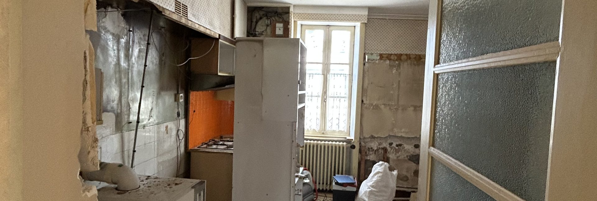 Maison à rénover avant aménagement intérieur à Nantes