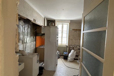 Maison à rénover avant aménagement intérieur à Nantes