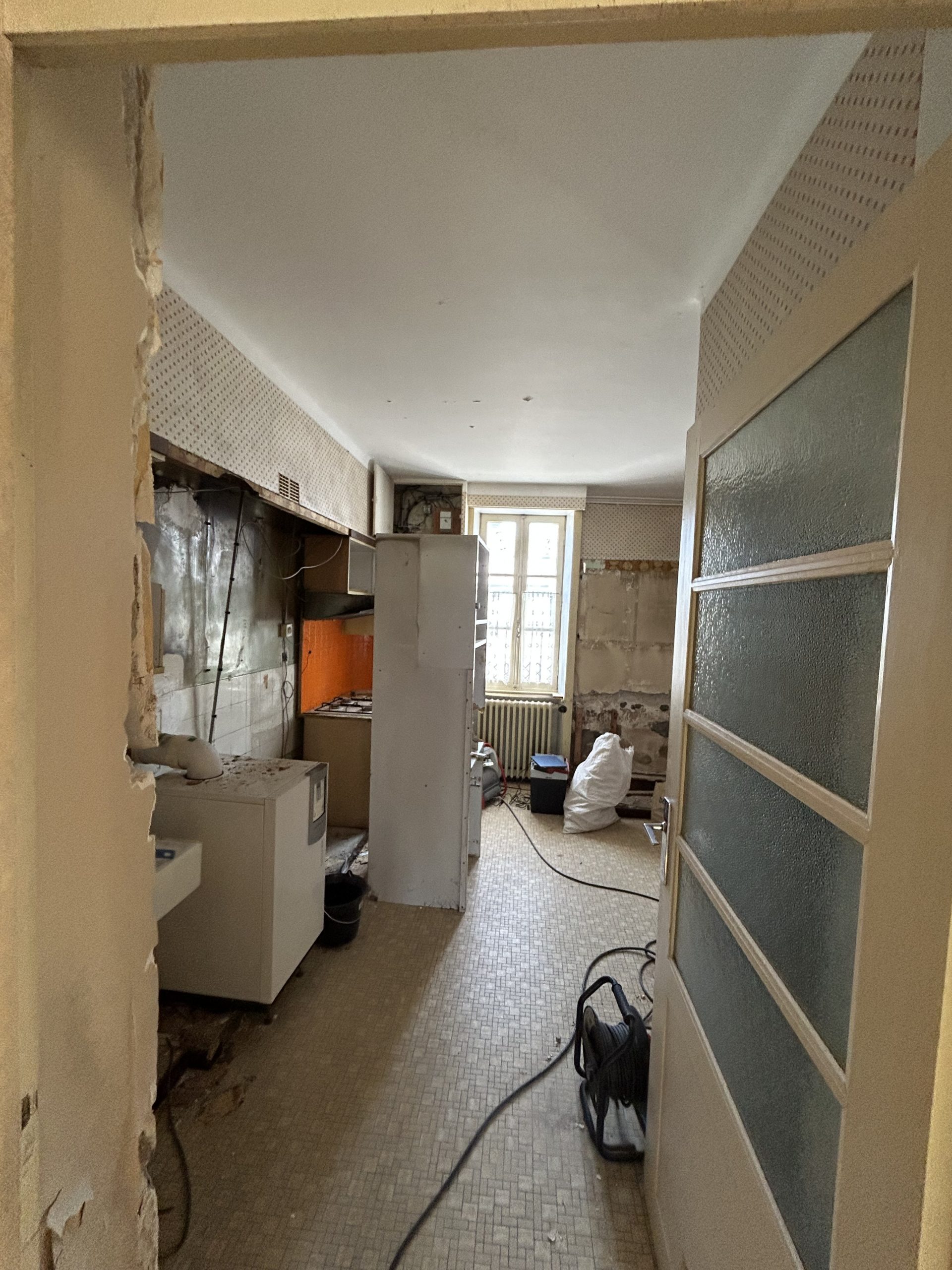 Maison à rénover avant aménagement intérieur à Nantes